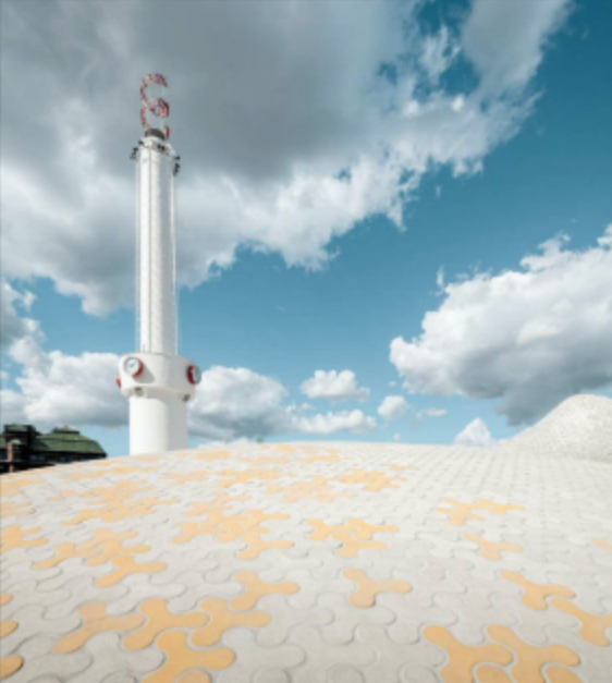 戶外仿磚壓印地坪